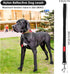 Short Dog Leash with Padded Handle, Double Webbing Nylon Reflective Pet Leashes Pet Leash for Walking Training (Black)...