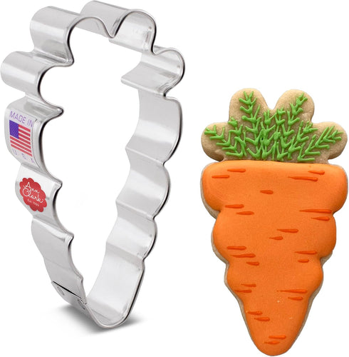 Ann Clark Cookie Cutters Carrot Cookie Cutter, 4" Made in USA...