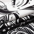 Ftuency Sun and Moon Tapestry, Black and White Tapestries Mystic Burning Sun with Star Wall Hanging decor for Bedroom (59" W x 51" L)...