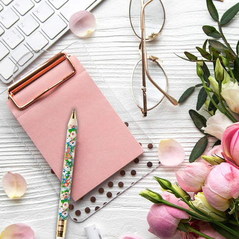 Galison Liberty Margaret Annie – Mechanical Pencil Featuring Hand Drawn Perennials From Margaret Annie Print with Refillable Lead and Eraser...