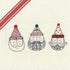 Christmas Bliss - Hand Stitch Embroidery Transfer Pattern...