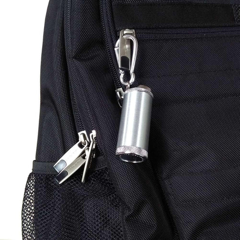 Metal Portable Ashtray,Outdoor Cigarettes Ashtray with Lid,Keychain,Cylinder Silver...