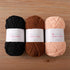 Soft Chenille for Knitted Blankets,amigurumi Crochet, Fancy Crochet DIY Crafts, Baby Blankets,Knitted Crafts and Toy Dolls.?19-Black,with 1 Croche...