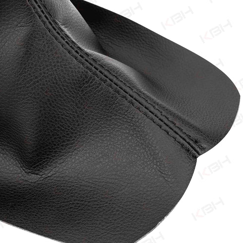 KBH Shift Boot Cover for Ford Mustang 2005 2006 2007 2008 2009, Vinyl Leather, Car Shifter Change Dust Cover, Vinyl Leather, Anti-scratch, Black...