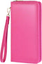 Chelmon Womens Wallet Leather RFID Blocking Purse Credit Card Clutch...