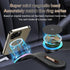 for Magsafe Car Mount Charger, 15W Wireless Magnetic Car Holder for iPhone 15 14 13 12 Pro Plus Max,Bendable Memory Titanium Alloy...