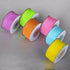 6 Spools Ribbon Sheer Chiffon Ribbon Gift Wrapping Ribbon Summer Ribbon Organza Ribbon for Crafts, 1 Inch Wide 60 Yards...
