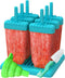 Popsicles Molds, Ozera Set of 6 Reusable Ice Pop Molds, Durable Popcical Molds Popsicle Maker Trays for Popsicles Making, Come with Funnel & Clean...