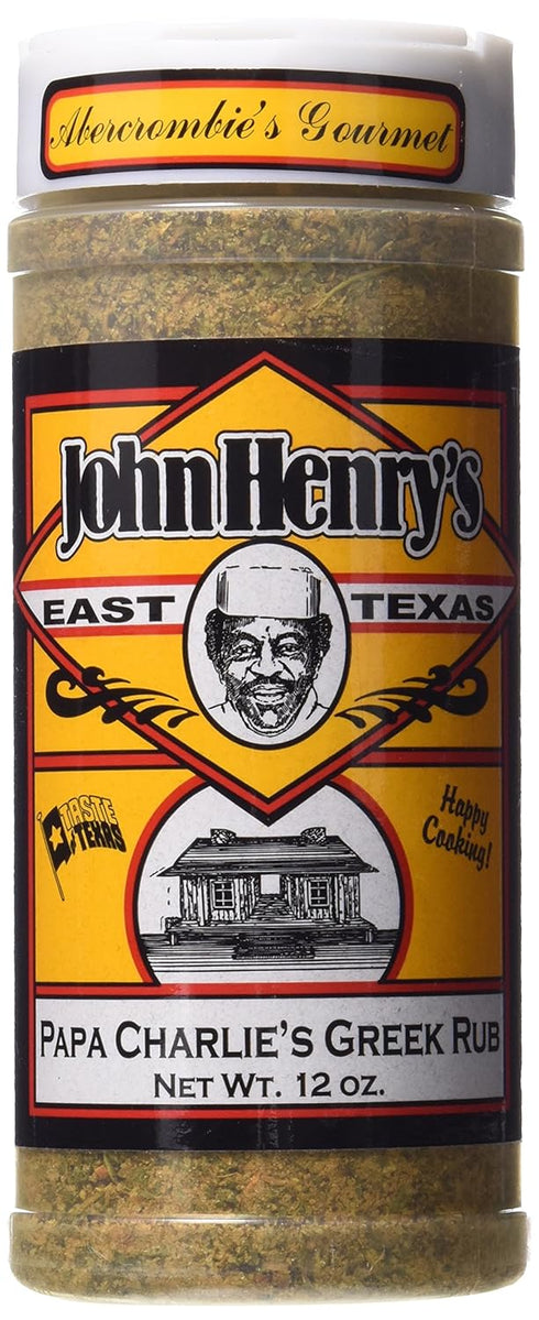 John Henry's Papa Charlie's Greek Rub...