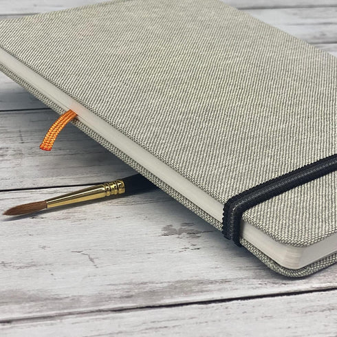 Handbook Journal Co. Artist Watercolor Sketchbook 3.5 x 8.25 Inches (2-Pack) 95lb / 200 GSM, Pocket Panorama, Hardcover w/Pocket...
