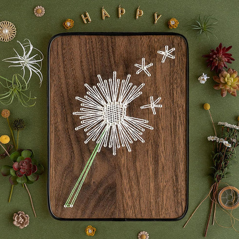 DIY String Art Kit for Beginner, Dandelion String Art ,Unique Gift,Craft Kit for Holidays......