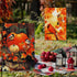 2 Pack Fall Thanksgiving Pumpkin Garden Flag Halloween 12 x 18 Inch Double Sided Vertical Burlap Cardinals Bird Fall Garden Flag for Seasonal Holi...