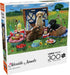 Buffalo Games - Adorable Animals - Puppy Park Picnic - 300 Large Piece Jigsaw Puzzle for Adults Challenging Puzzle Perfect for Game Nights...
