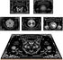 CREATCABIN Black Cat Wood Spirit Board Talking Boards Pendulum Board Wooden with Planchette Dowsing Divination Kit Spirit Hunt Metaphysical Messag...