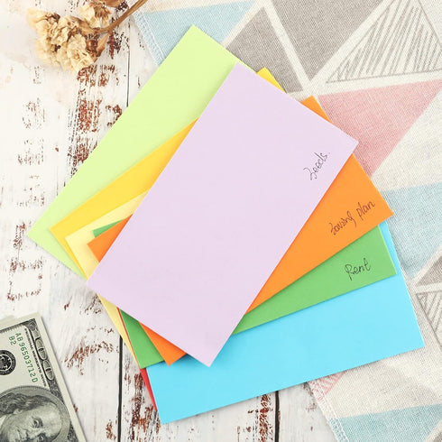 50 Pack Large Cash Envelopes 3.5 x 6.5 inch,Money Envelopes for Cash,Cash Envelopes For Savings plan,Cash Envelopes for Budgeting,100 envelopes mo...