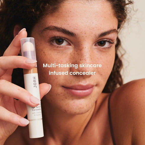 JOAH Perfect Complexion Under Eye Concealer and Hydrating Serum, Korean Makeup for Dark Circles and Puffiness, Peptide Serum with Medium Coverage...