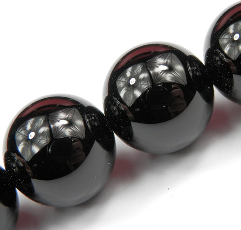 Gemstone Beads for Jewelry Making, Sold per Bag 5 Strands Inside, Onyx 8mm...