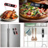 Meat Thermometer Instant Read for Grill and Cooking, Fast & Precise Digital Food Thermometer with Backlight, Magnet, Calibration, and Foldable Pro...