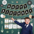 48 Pcs Classroom Happy Birthday Bulletin Board Sets Decorations, Eucalyptus Greenery Plant Birthday Classroom Decor, Nature Birthday Chart Poster ...