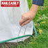 Landscape Staples 5 Inch 50 Pack,Garden Staples Galvanized Ground Stakes Anti-Rust Landscape Fabric Staples Garden Stakes for Irrigation Tubing, F...