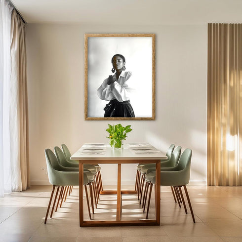 Posterizer 1 pcs-minimalist-90s models inspired photography art 3-Photography Art-Retro Art-Decorations for Bedroom, Office, Living Room - unframe...