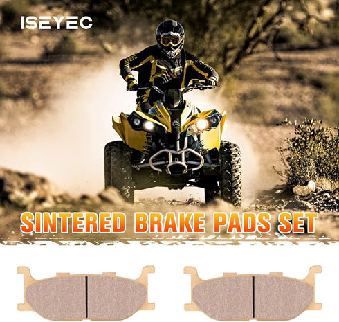 Front Sintered Brake Pads Set for 2016-1999 Yamaha V-Star 250, 650, 950, Front Brake Pad Set...