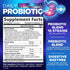 Daily Probiotics and Prebiotics 60 Billion CFU - 10 Strains + 4 Prebiotics, Supports Gut Health, Constipation, Gas & Bloating, Digestive Nutrition...