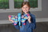 Wild Republic Huggers Butterfly Blue Plush Toy, Slap Bracelet, Stuffed Animal, Kids Toys, 8"...