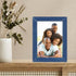 Lawrence Frames 745757 Weathered Woods 5x7 Charlotte Navy Blue Picture Frame...