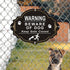 2 Pack Beware of Dog Signs for Fence, 10x8 inches Rust Free Aluminum Yard Sign, 40mil Thick Beware of Dog Sign, UV Protected & Waterproof, Outdoor...