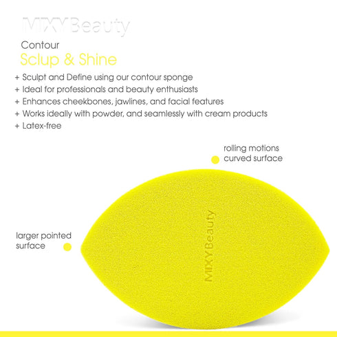 Makeup Sponge Set of 3 – Pro beauty blender sponge for Foundation, Concealer & Contour – Latex-Free sponges for Liquid Blush Foundation, Powder & ...