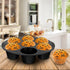 Air Fryer Muffin Pan (7 Cups) — Silicone Muffin Pans for Baking & Freezing, Nonstick Air Fryer Silicone Egg Mold Compatible with 3.5-5.8L Fryers —...