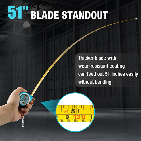 DURATECH Mini Tape Measure, 2 PCS 6FT Inch/Metric Small Tape Measure, Retractable Easy Reading Keychain Measurement Tape, Pocket Size Small Tape M...