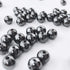 COIRIS 100 Pcs Natural Hematite Gemstone Loose Beads Round 8MM Beads 2 Strand Crystal Energy Stone Healing Power for Jewelry Making(ZS-1208-N8)...