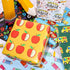 JarThenaAMCS 12 Sheets Back to School Wrapping Paper - Not Roll - Bus Apple Pencil Gift Wrap Paper Folded Flat 6 Designs DIY Craft Art Paper for F...