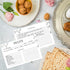100 Count Recipe Cards, Recipe Cards 4x6 Inch White, 4x6 Recipe Cards Double Sided, Blank Recipe Cards for Bridal Showers and Wedding, Christmas G...