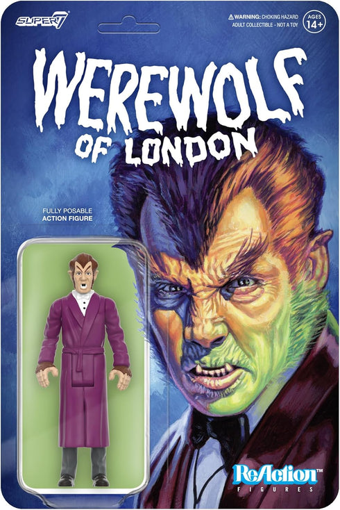 Super7 Universal Monsters Werewolf of London - 3.75" Universal Monster Movies Action Figure Classic Movie Collectibles and Retro Toys...