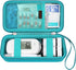 Canboc Diabetic Supplies Case, Carrying Organizer for Glucose Meter, Lancing Device, Blood Sugar Test Strips, Lancets, Insulin Pens, Alcohol Wipe ...