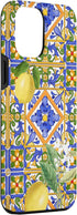 iPhone 13 Pro Max Sicilian,Italian,summer,tiles,citrus,mosaic,majolica art Case...