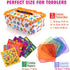 Baby Tissue Box Toy - Baby Toys 6-12 Months - Montessori Toys for Babies 6-12 Months, Infants Contrast Crinkle Sensory Toy for 1 Year Old Boys Gir...