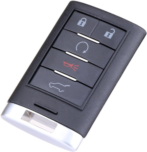 ECCPP Keyless Entry Remote Key Fob Replacement for Cadillac ATS for ELR for SRX for XTS 2010-2015 FCC: NBG009768T Keyless Entry Remote...