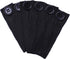 Elastic Button Extenders for Men and Women, Waist Extenders Adjustable for Pants, Trousers, Dress and Jeans, 6-Pack (Black)...