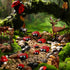 Gerrii 18 Pcs Small Resin Ladybugs Garden Decor Stones Holiday Ladybug Garden Yard Decorations Outdoor 4 Size Ladybug Mom Gifts Lady Bugs Yard Dec...