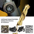 10-Piece Screw Extractor and Left Hand Drill Bit Set, Bolt Extractors, for Removing Broken Studs, Bolts, Socket Screws, and Fittings...