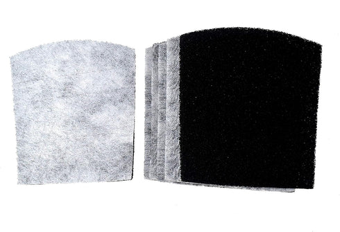 HQRP 6-pack Carbon Filter compatible with Hamilton Beach Parts # 04290, 04290G, 04291G, 04294G, 04230FS, 04230G, 04234G fits True Air 04530GM, 045...