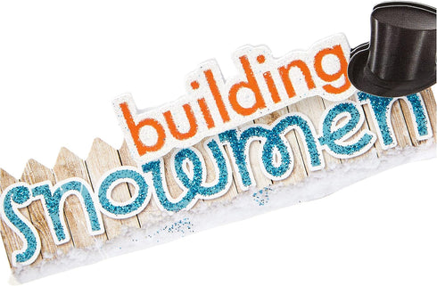 Paper House Productions STDM-0228E 3D Cardstock Stickers, Building a Snowman (3-Pack)...