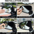 LivTee Blind Spot Car Mirror, HD Glass Frameless Convex Side Mirror Blindspot, Wide Angle Rear View Car Mirrors for Cars SUV Trucks and RVs - Car ...