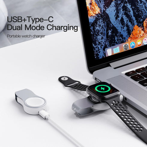 ???????????????? Compatible with Apple Watch Charger - Portable Magnetic Quick Charge for All Series-Ultra Series 9 8 7 SE 6 5 4 3 2 1 - Cableless...