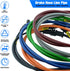 Motorcycle Hydraulic Brake Oil Hose - 28 28 Degree M10 Braided Steel Brake Clutch Oil Line Pipe for Dirt Bike Enduro Motocross Black 1100mm/43.31"...