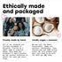 I Made My Family Disappear Candle | West Clay Company | Evergreen + Snow Scented Soy Coconut Wax Nontoxic Candles | Festive Christmas Holiday Deco...